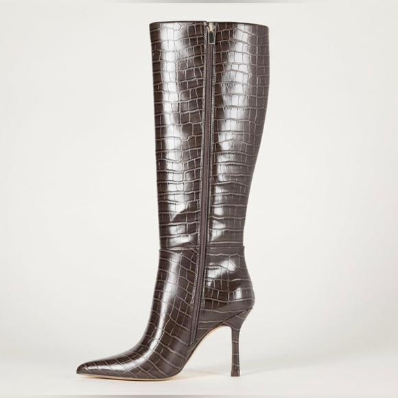 The Drop Women's Gemini Tall Heeled Boots #472 - Picture 7 of 12